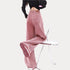 Women's Red Star Printed High-waisted Wide Leg Jeans